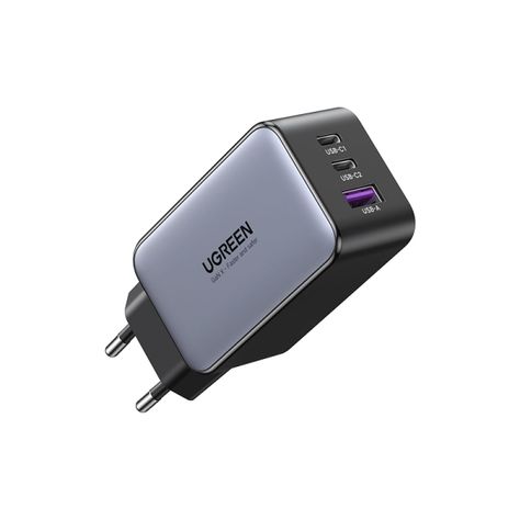 UGREEN Cargador rápido USB-A+USB-C 65W + Cable USB-C 2.0 5A-1