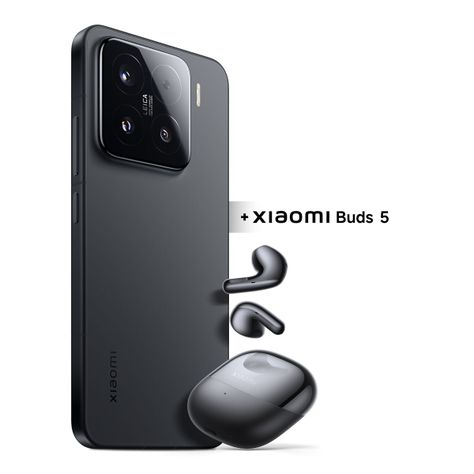 Xiaomi 15 Black 12GB RAM 512GB ROM + Xiaomi Buds 5-1