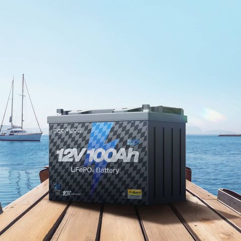 EcoFlow Batería de Litio 12V 100Ah para Motor Eléctrico-4