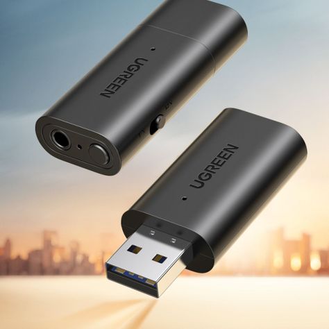 UGREEN Transmisor y Receptor Bluetooth con Micrófono-2