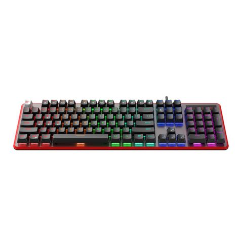 Havit Teclado Gamer Rojo-0