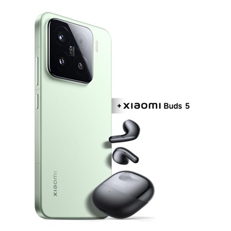 Xiaomi 15 Green 12GB RAM 512GB ROM + Xiaomi Buds 5-1