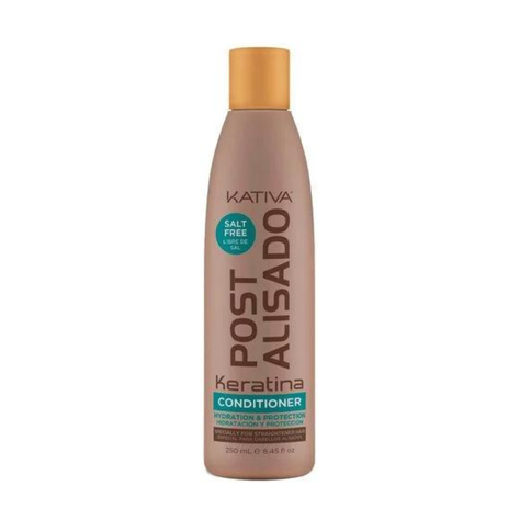 Kit Shampoo y Acondicionador Post Alisado 250ml Kativa-2