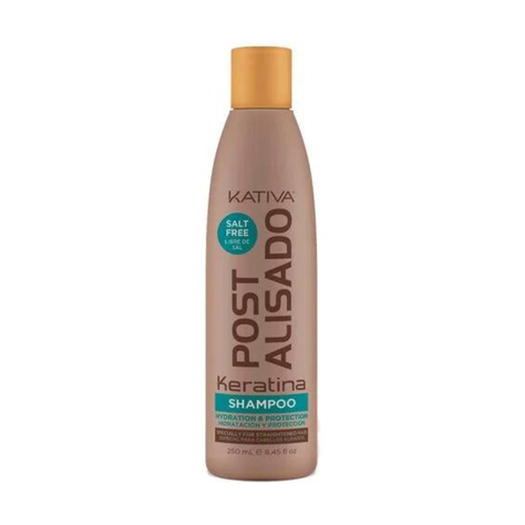 Kit Shampoo y Acondicionador Post Alisado 250ml Kativa-1