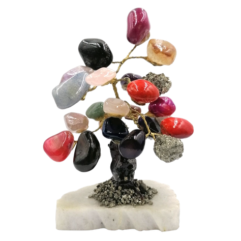 Árbol de Cuarzos y Piedras-0