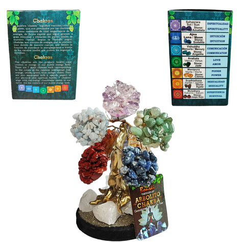 Árbol Bonsai de los 7 Chakras-2