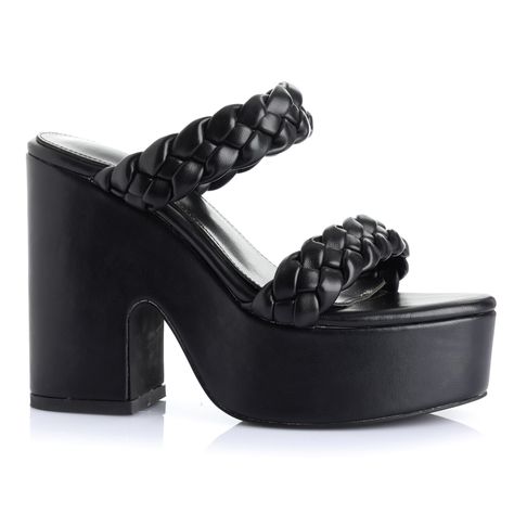Sandalia Negro Via Uno 22433601-0