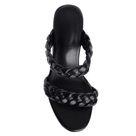 Sandalia Negro Via Uno 22433601-2