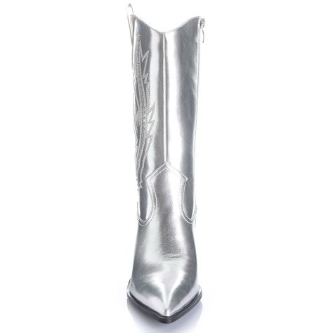 Bota Mujer Plata Via Uno 12513312-2