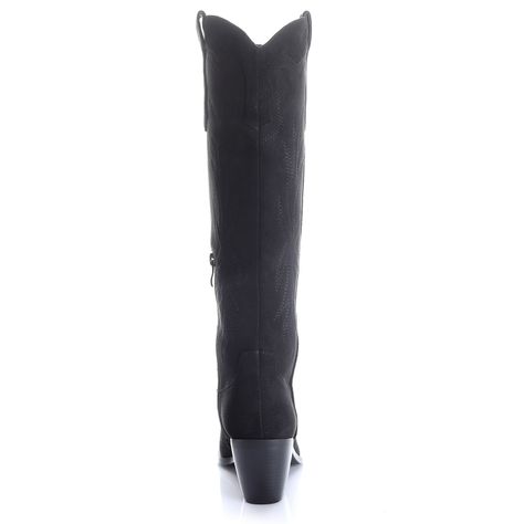 Bota Mujer Negro Via Uno 12512315-1