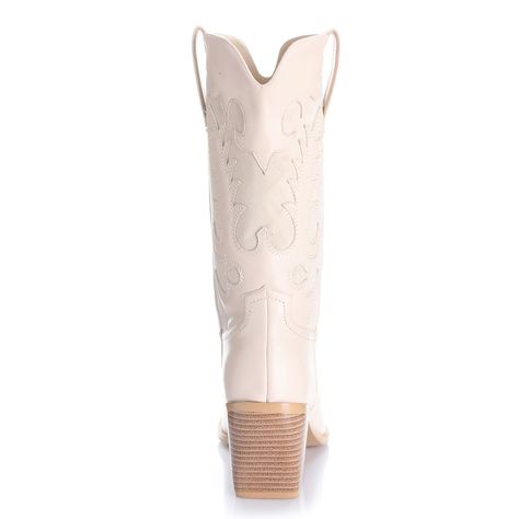 Bota Mujer Beige Via Uno 12512302-1