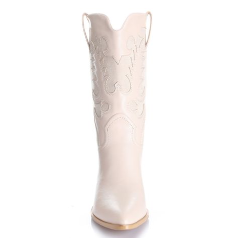 Bota Mujer Beige Via Uno 12512302-2