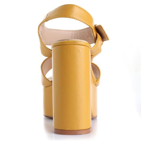 Sandalia Amarillo Via Uno 22433602-1