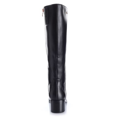 Bota Mujer Negro Via Uno 12532301-1