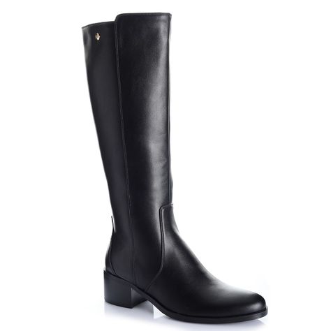 Bota Mujer Negro Via Uno 12532301-3