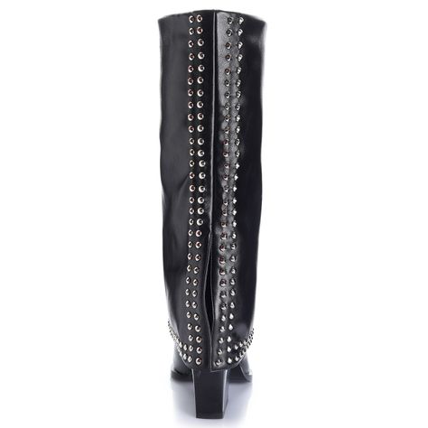 Bota Mujer Negro Via Uno 12513309-1