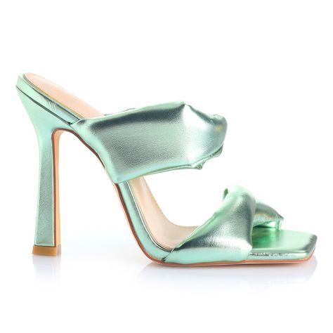 Sandalia Verde Via Uno 22423601-0