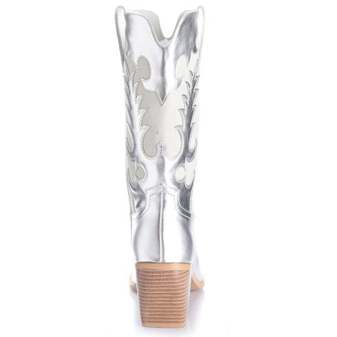Bota Mujer Plata Via Uno 12512302-1