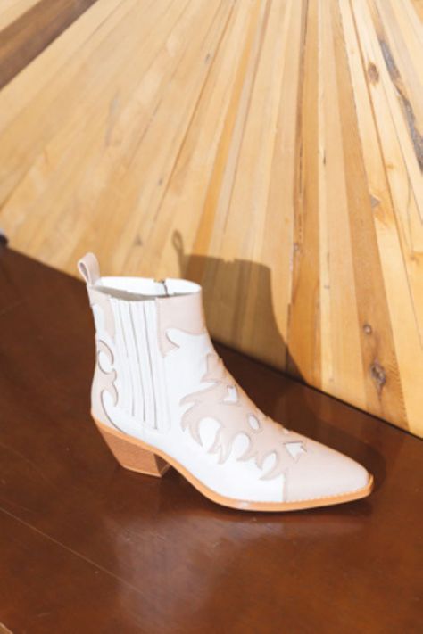 Botin Mujer Beige Via Uno 12512403-4