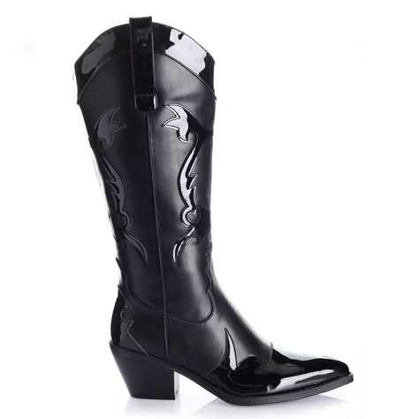 Bota Mujer Negro Via Uno 12512305-0