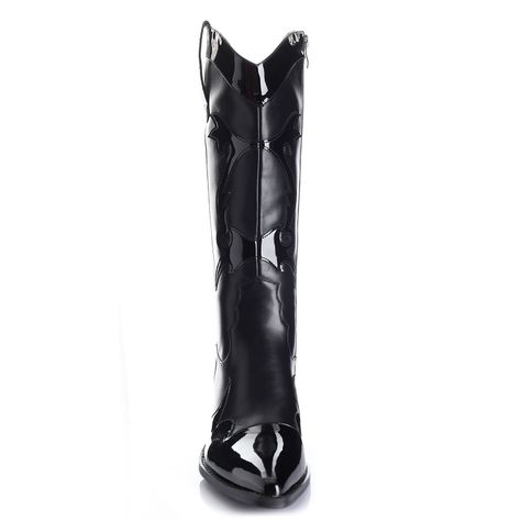Bota Mujer Negro Via Uno 12512305-2