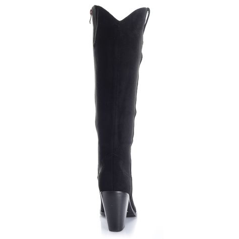Bota Mujer Negro Via Uno 12513302-1