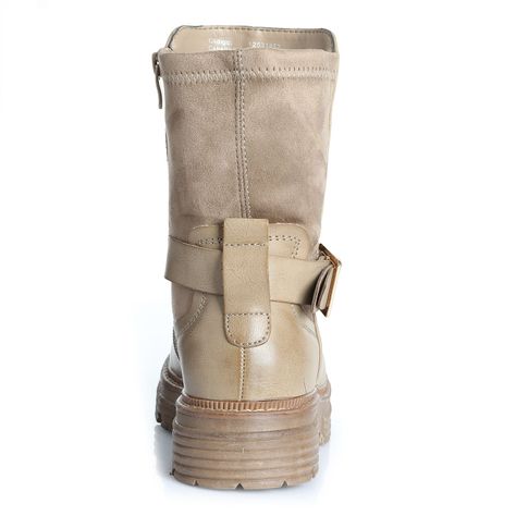 Botin Mujer Taupe Via Uno 12531452-1