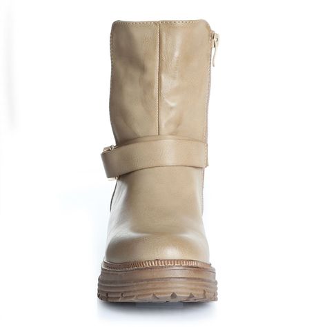 Botin Mujer Taupe Via Uno 12531452-2