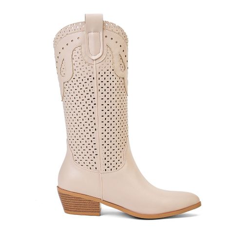 Bota Mujer Crema Via Uno 12511301-0