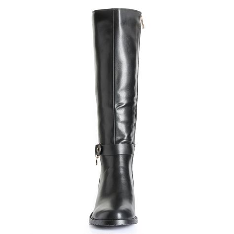 Bota Mujer Negro Via Uno 12531315-2