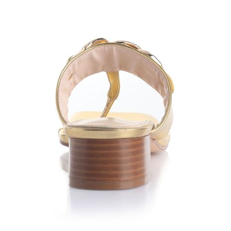 Sandalia Dorado Via Uno 22431601-1