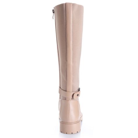 Bota Mujer Beige Via Uno 12531317-1