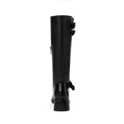 Bota Mujer Negro Via Uno 12532304-1