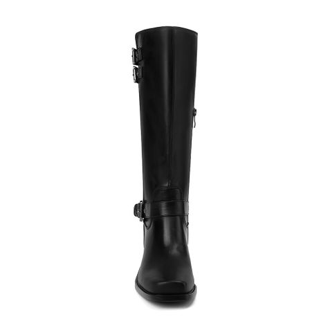 Bota Mujer Negro Via Uno 12532304-2