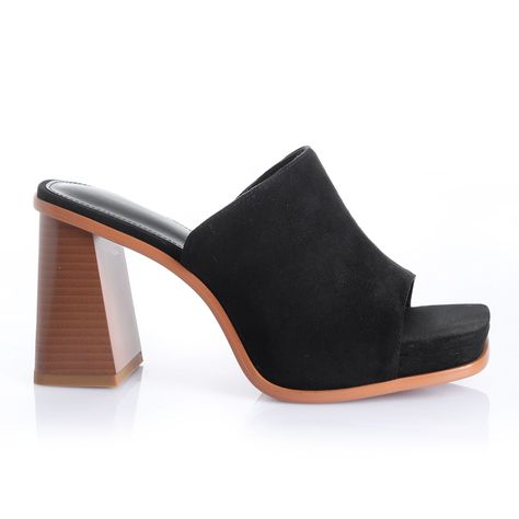Sandalia Mujer Negro Via Uno 22533617-0