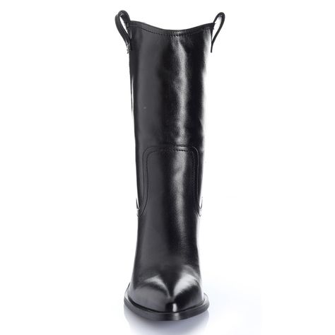 Bota Mujer Negro Via Uno 12512311-2