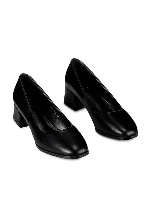 Zapatos Negro Formal Mujer Weide GH105-1-4