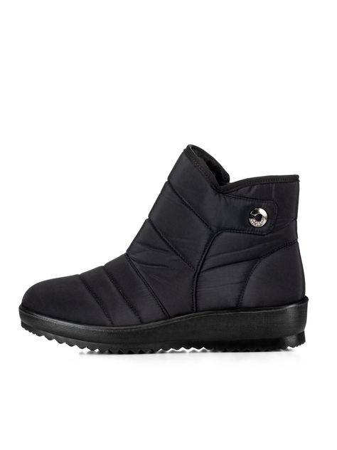 Botin Negro Casual Mujer Weide TFA189-2