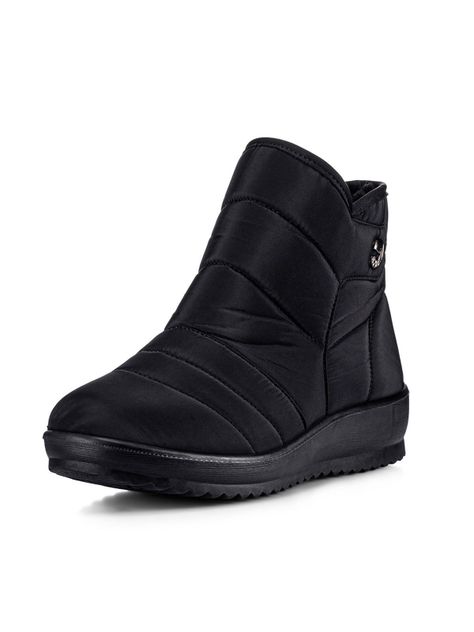 Botin Negro Casual Mujer Weide TFA189-0