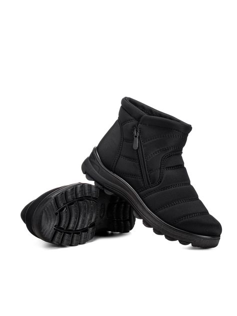 Botin Negro Casual Mujer Weide TFA191-6