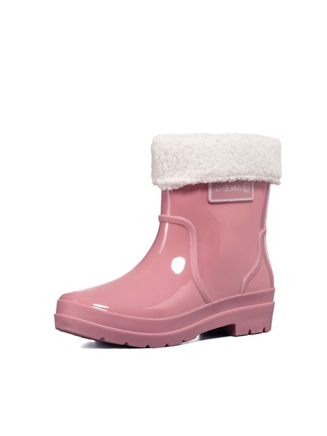 Botín De Agua Mujer Pvc Casual Impermeable  Weide GH161-0