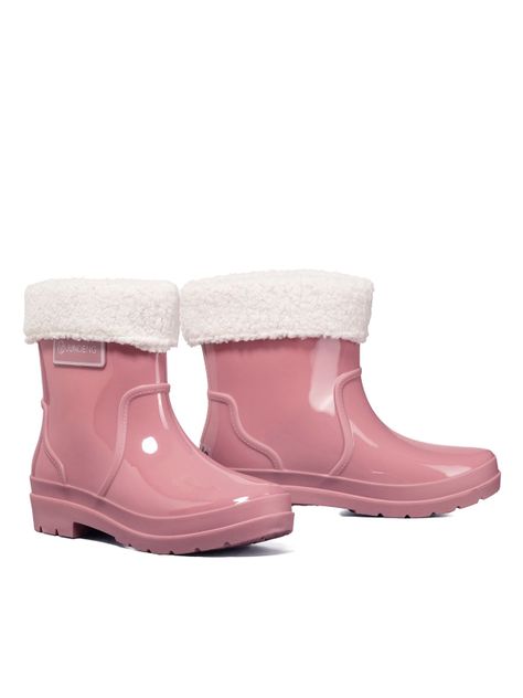 Botín De Agua Mujer Pvc Casual Impermeable  Weide GH161-2