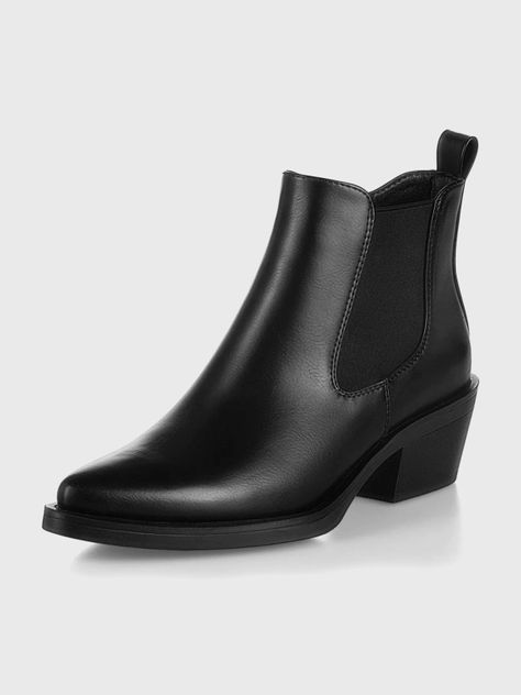 Botin Mujer Celia Negro Weide-0