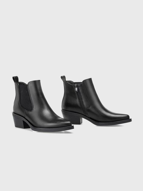 Botin Mujer Celia Negro Weide-4