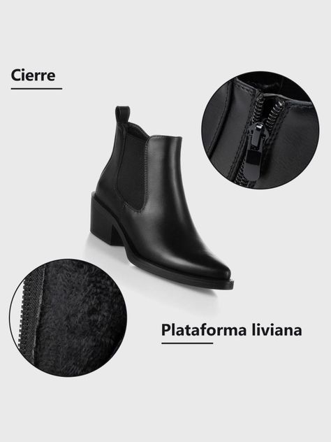 Botin Mujer Celia Negro Weide-6