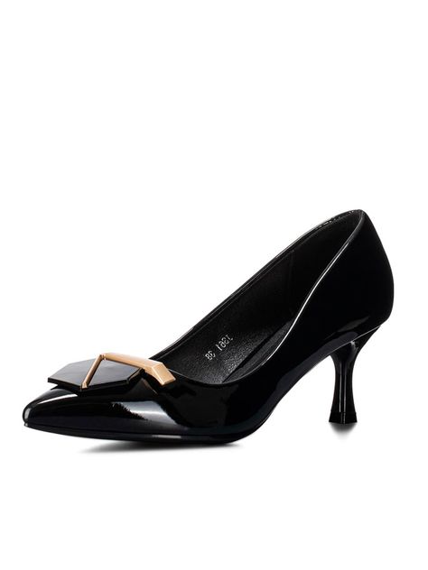 Zapatos Taco Negro Formal Mujer Weide JS61-0