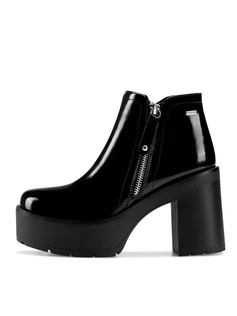 Botin Mujer Julia Negro Weide-2