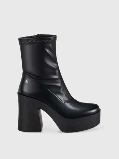 Botin Mujer Ángela Negro Weide-2