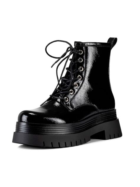 Botin Negro Casual Mujer Weide RT01-0