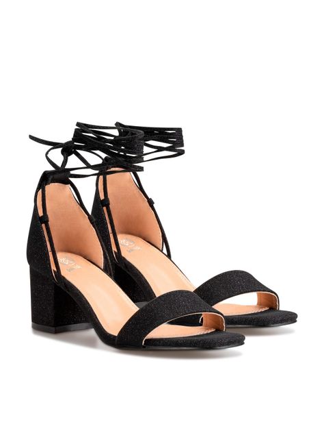 Sandalias Fiesta Alba Negro Weide-4